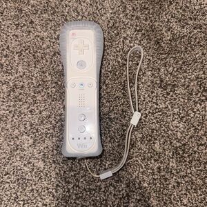 Wii Controller White with rubber case